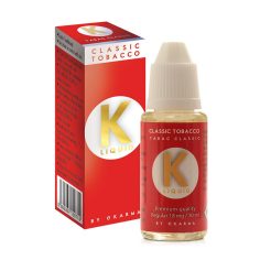 K Liquid Classic Tobacco 16 x 10ml Bottle 3 K Liquid Classic Tobacco 16 x 10ml Bottle 3
